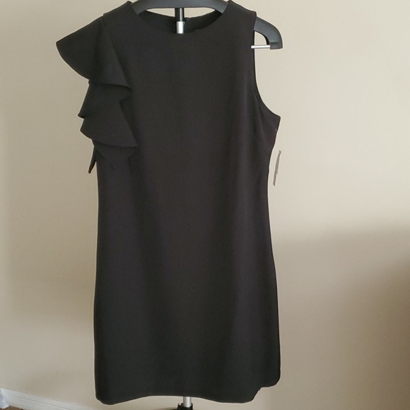 julia jordan Dresses & Skirts - NWT Julia Jordan Sleeveless Ruffle Black Dress